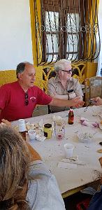 HOMMAGE A N.D. DE SANTA CRUZ A DALIAS DU 7 AU 10 JUIN 2019 (317) BARBECUE CHEZ ANGE A LA CANADA